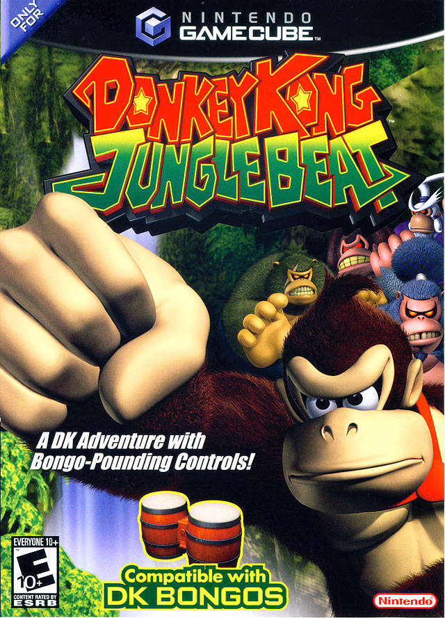 Donkey Kong Jungle Beat - Game Cube