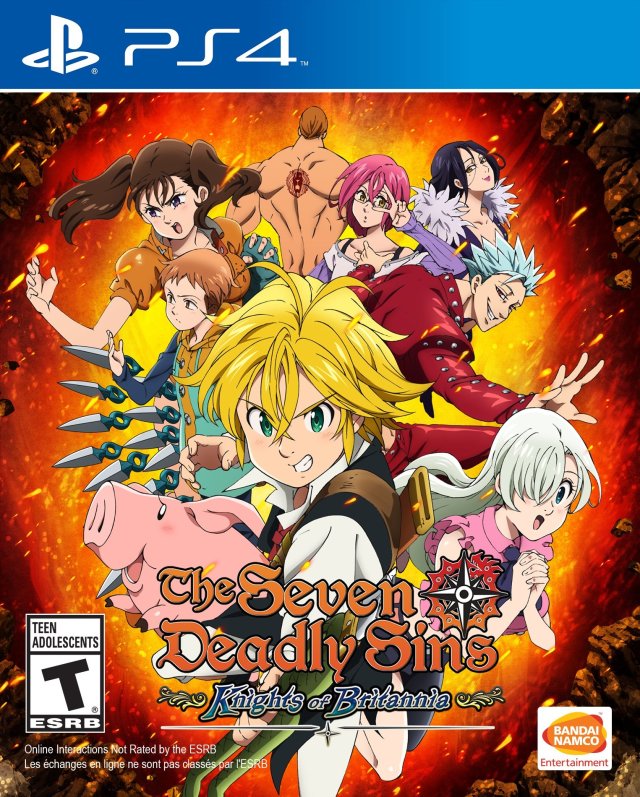 Seven Deadly Sins Knights of Britannia - ps4