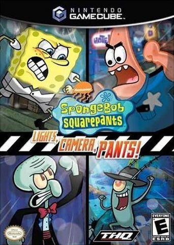 SpongeBob SquarePants: Lights, Camera, PANTS! - Game Cube