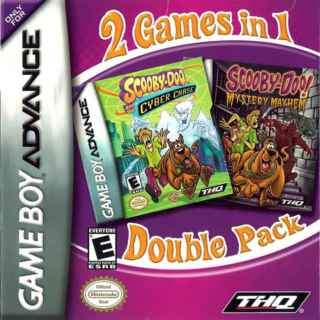 Scooby Doo Cyber Chase & Mystery Mayhem - gba