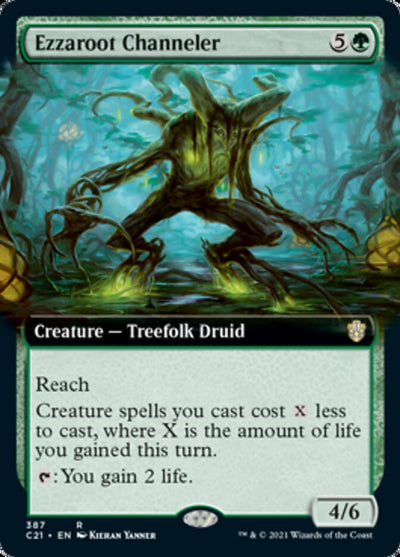 Ezzaroot Channeler (Extended Art) [Commander 2021]