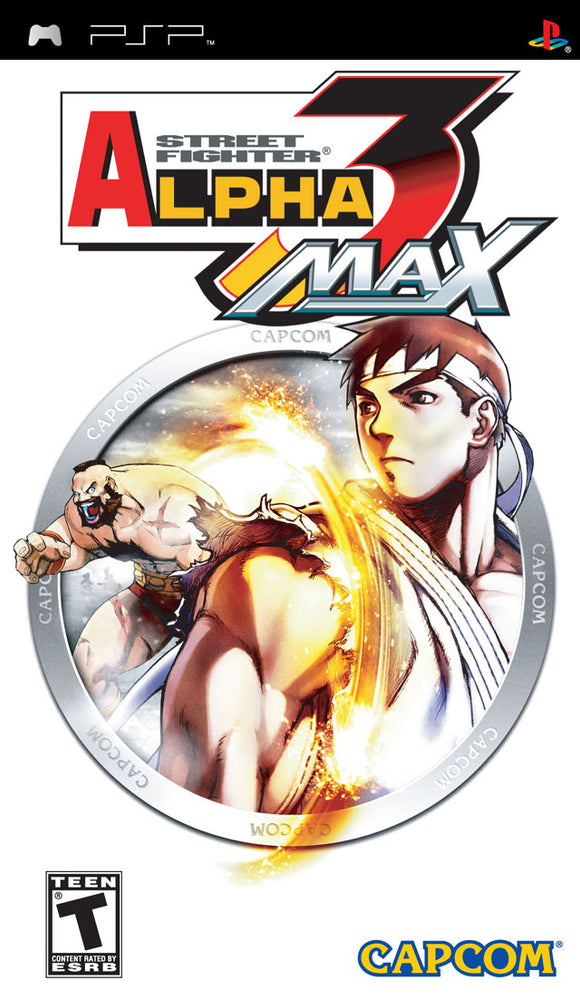 Street Fighter Alpha 3 Max - psp