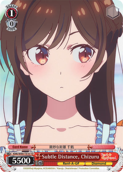 Subtle Distance, Chizuru (KNK/W86-TE16 TD) [Rent-A-Girlfriend]