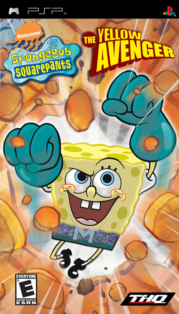 SpongeBob SquarePants: The Yellow Avenger - psp