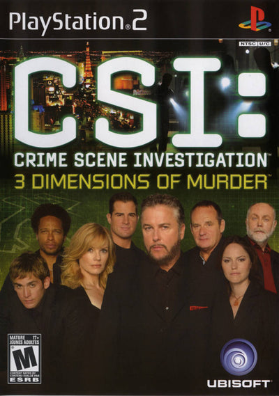 CSI: 3 Dimensions of Murder - ps2
