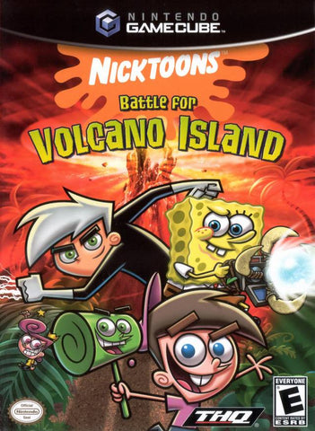 Nicktoons: Battle for Volcano Island - Game Cube