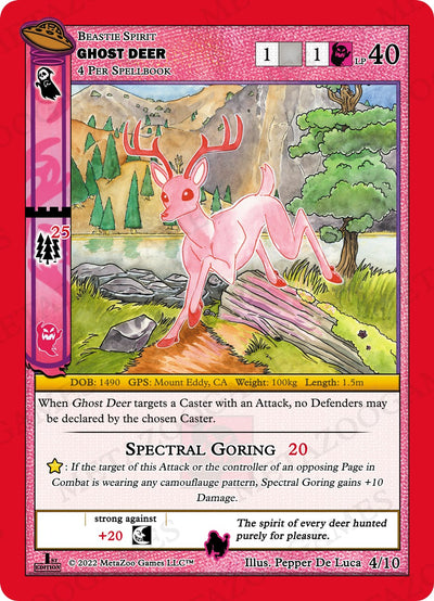 Ghost Deer [Cryptid Nation: UFO First Edition Release Event Deck]
