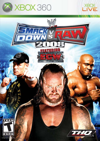 WWE SmackDown! vs. RAW 2008 - x360