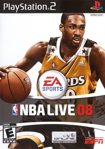 NBA Live 08 - ps2