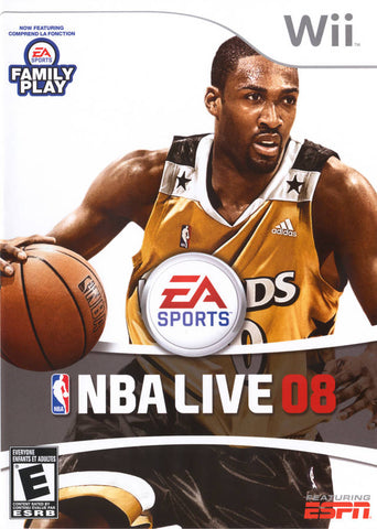 NBA Live 08 - Wii