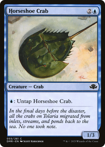 Horseshoe Crab [Dominaria Remastered]