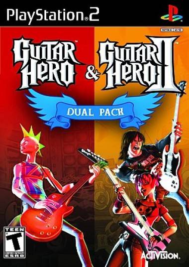 Guitar Hero & Guitar Hero II Dual Pack - ps2