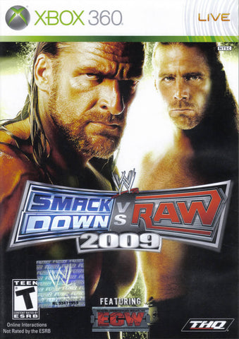 WWE SmackDown! vs. RAW 2009 - x360