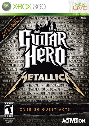 Guitar Hero: Metallica - x360