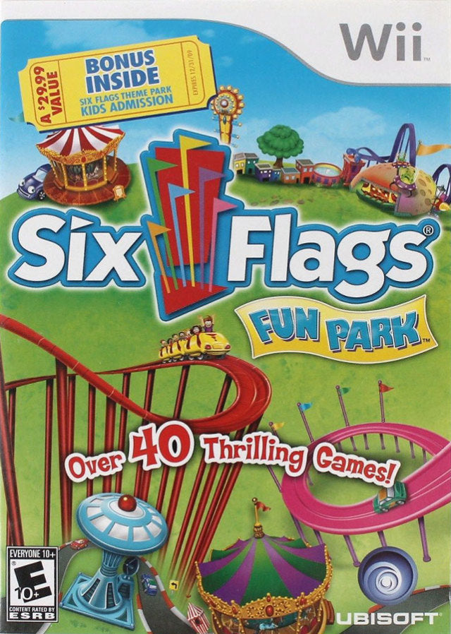 Six Flags Fun Park - Wii