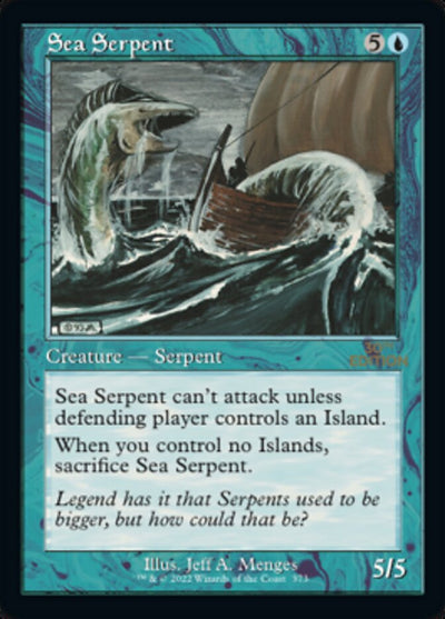 Sea Serpent (Retro) [30th Anniversary Edition]
