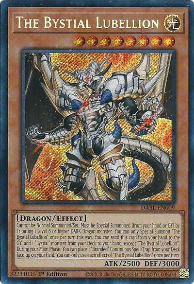 The Bystial Lubellion [DABL-EN009] Secret Rare