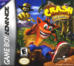 Crash Bandicoot: the Huge Adventure - gba