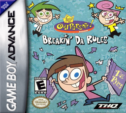 Fairly Odd Parents Breakin' da Rules - gba