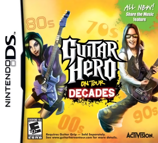 Guitar Hero On Tour Decades (cart only) - ds