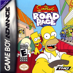 Simpsons Road Rage, The - gba