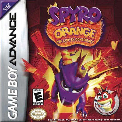 Spyro Orange The Cortex Conspiracy - gba
