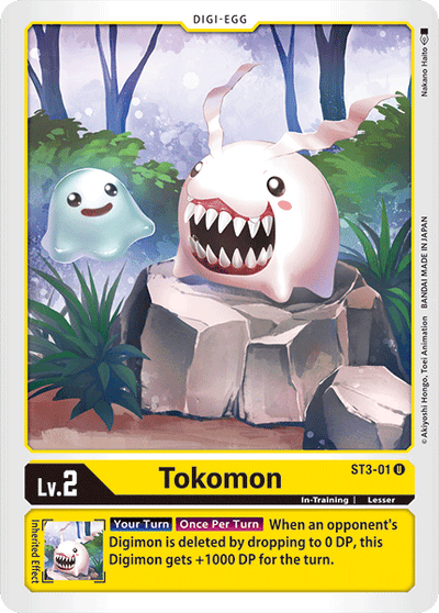 Tokomon [ST3-01] [Starter Deck: Heaven's Yellow]