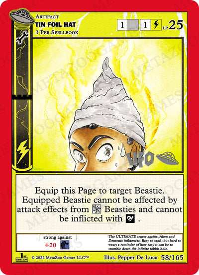 Tin Foil Hat [Cryptid Nation: UFO First Edition Spoiler Pack]