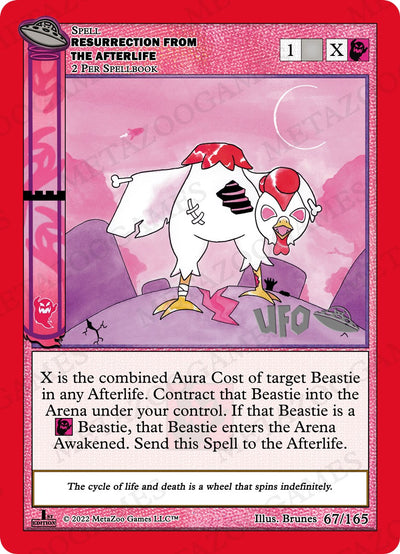 Resurrection From The Afterlife [Cryptid Nation: UFO First Edition Spoiler Pack]