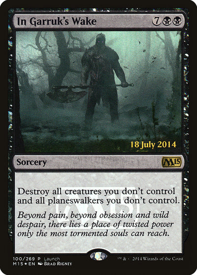 In Garruk's Wake [Magic 2015 Prerelease Promos]