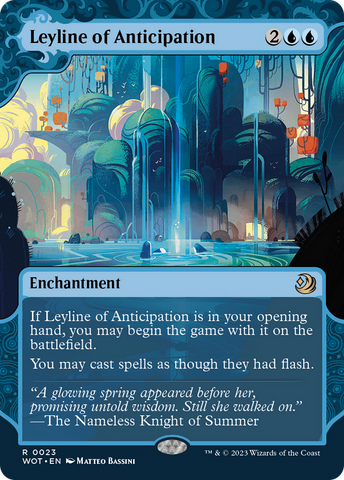 Leyline of Anticipation [Wilds of Eldraine: Enchanting Tales]