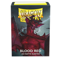 Dragon Shield: Standard 100ct Sleeves - Blood Red (Matte)
