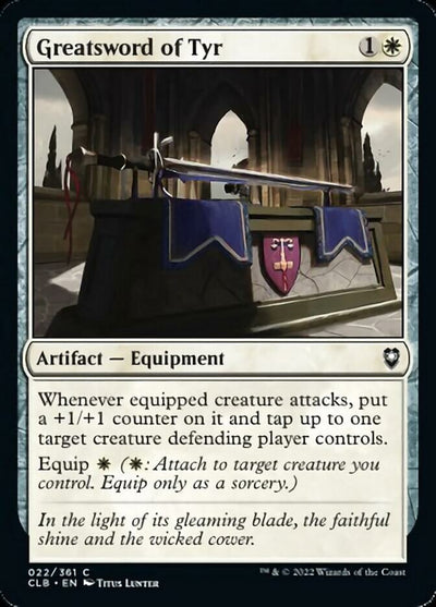 Greatsword of Tyr [Commander Legends: Battle for Baldur's Gate]