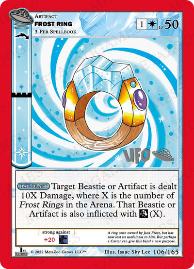 Frost Ring [Cryptid Nation: UFO First Edition Spoiler Pack]