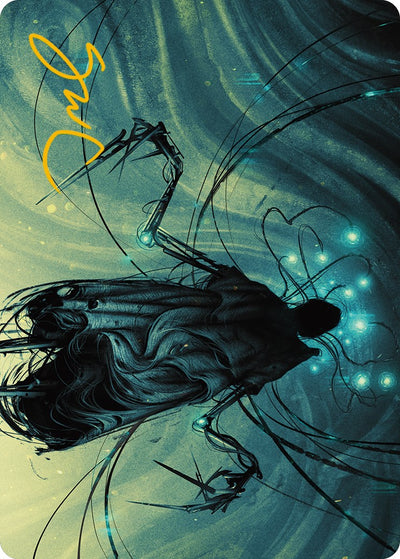 Ichor Synthesizer Art Card (Gold-Stamped Signature) [Phyrexia: All Will Be One Art Series]