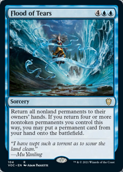 Flood of Tears [Innistrad: Crimson Vow Commander]