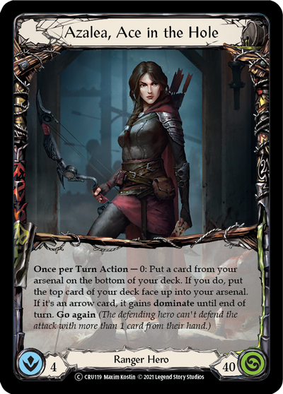 Azalea, Ace in the Hole [U-CRU119] (Crucible of War Unlimited)  Unlimited Normal