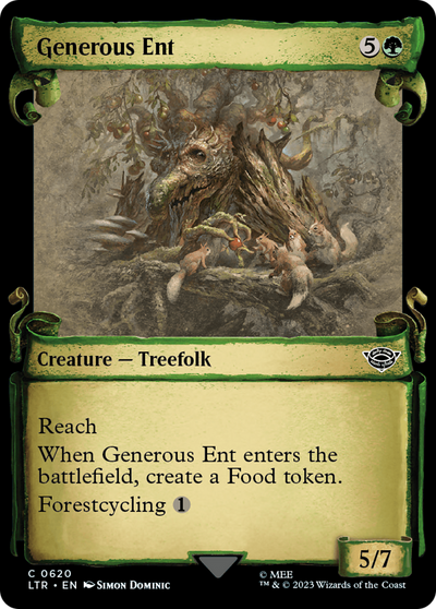 Generous Ent [The Lord of the Rings: Tales of Middle-Earth Showcase Scrolls]