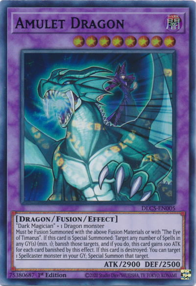 Amulet Dragon (Purple) [DLCS-EN005] Ultra Rare