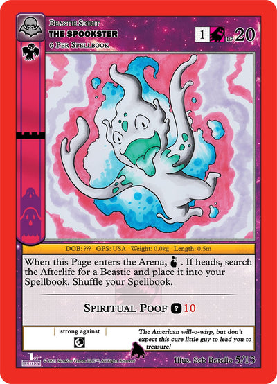 The Spookster [Cryptid Nation: Nightfall First Edition Tribal Theme Decks]