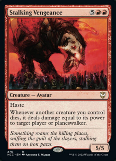 Stalking Vengeance [Streets of New Capenna Commander]