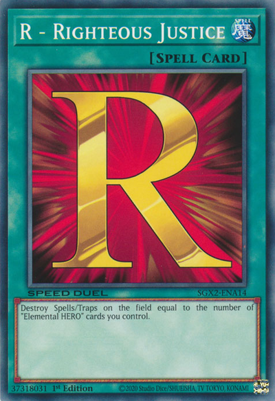R - Righteous Justice [SGX2-ENA14] Common