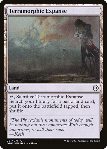 Terramorphic Expanse [Phyrexia: All Will Be One]