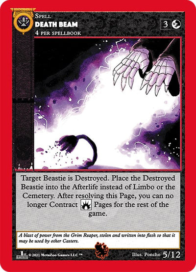 Death Beam [Hopkinsville Goblin King Starter Deck]