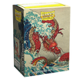 Dragon Shield: Standard 100ct Brushed Art Sleeves - The Great Wave